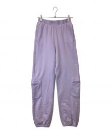 MM6 Maison Margiela（エムエムシックスメゾンマルジェラ）の古着「スウェットパンツ　S52KA0337 S25537」｜ラベンダー