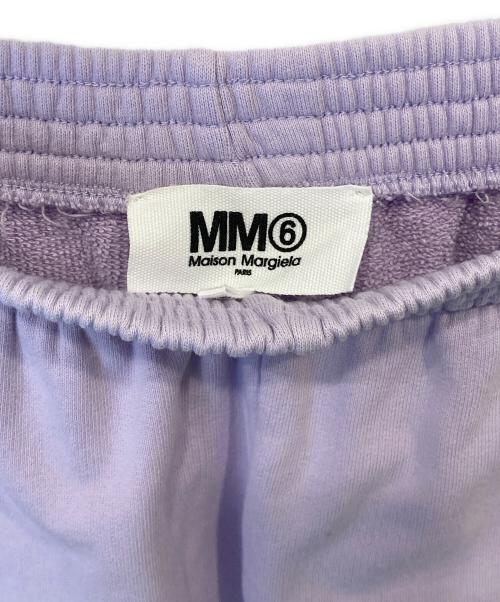 MM6 Maison Margiela（エムエムシックスメゾンマルジェラ）MM6 Maison Margiela (エムエムシックスメゾンマルジェラ) スウェットパンツ　S52KA0337 S25537 ラベンダー サイズ:XSの古着・服飾アイテム