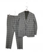 UNIVERSAL LANGUAGEユニバーサルランゲージ）の古着「3ピーススーツ」｜グレー