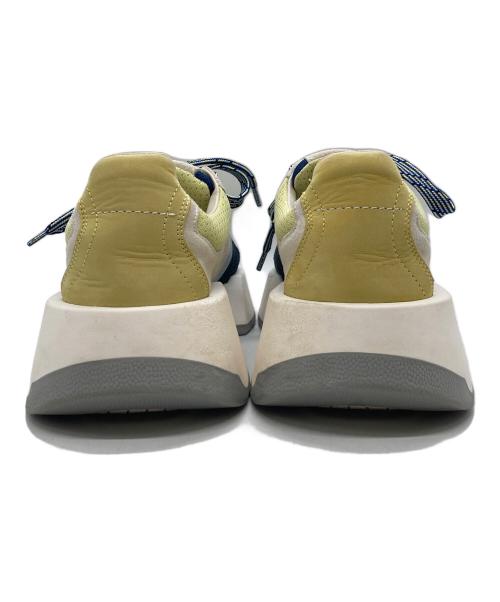 MM6 Maison Margiela（エムエムシックスメゾンマルジェラ）MM6 Maison Margiela (エムエムシックスメゾンマルジェラ) 厚底スニーカー イエロー サイズ:39の古着・服飾アイテム
