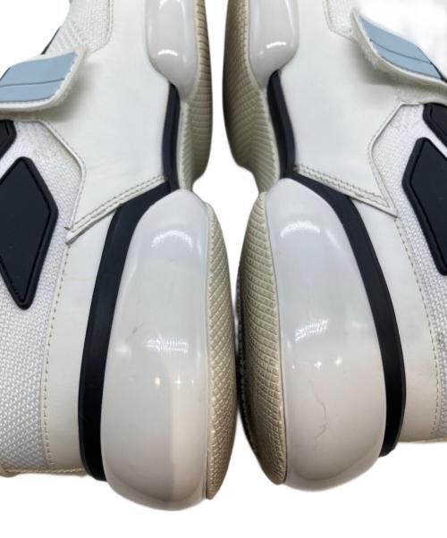 PRADA（プラダ）PRADA (プラダ) Cloudbust Knit Trainer クラウドバストニットトレーナー 20G064 ホワイト サイズ:5の古着・服飾アイテム