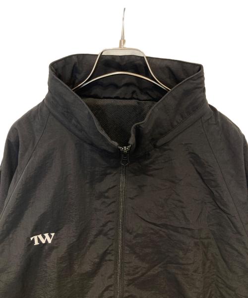 TW（トゥ）TW (トゥ) Unisex Nylon Jacket（ユニセックスナイロンジャケット）TW5SS-K003 ブラック サイズ:XLの古着・服飾アイテム