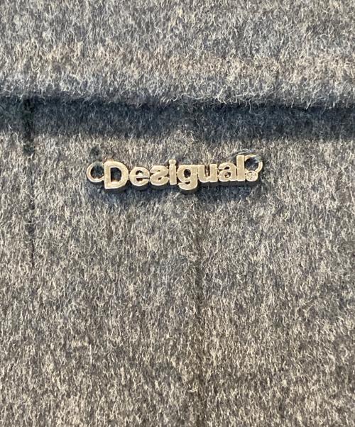Desigual（デシグアル）Desigual (デシグアル) オーバーコート YELAY 19WWEWA8 グレー サイズ:46の古着・服飾アイテム