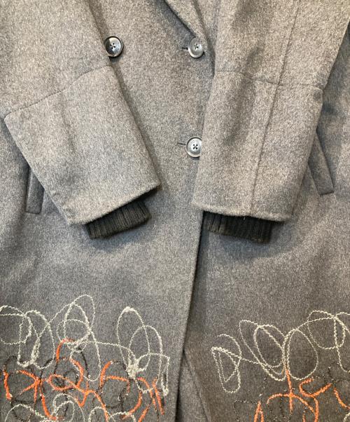 Desigual（デシグアル）Desigual (デシグアル) オーバーコート YELAY 19WWEWA8 グレー サイズ:46の古着・服飾アイテム