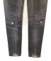 中古・古着 DIOR HOMME (ディオール オム) FLY BY NIGHT 加工ブラックデニム　　163D005TX067 ブラック サイズ:27：12000円