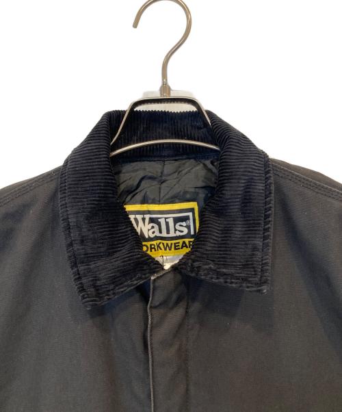 Walls（ウォールズ）Walls (ウォールズ) オーバーオール　W15975N ブラック サイズ:Lの古着・服飾アイテム
