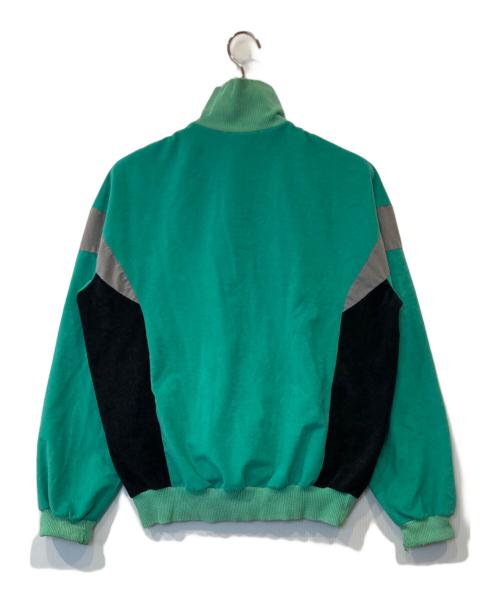 adidas（アディダス）adidas (アディダス) ヴィンテージベロアトラックジャケット グリーン サイズ:Mの古着・服飾アイテム