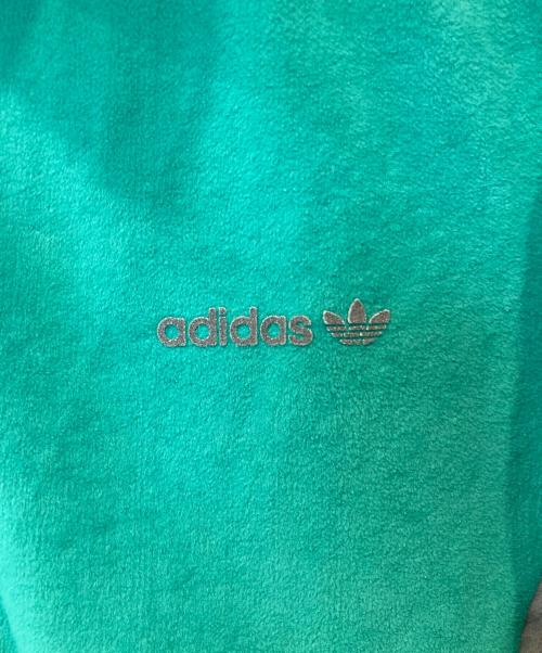 adidas（アディダス）adidas (アディダス) ヴィンテージベロアトラックジャケット グリーン サイズ:Mの古着・服飾アイテム