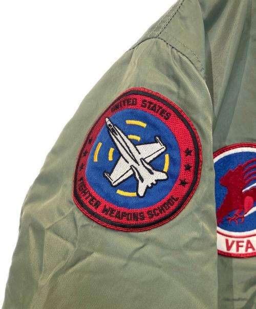 AVIREX（アヴィレックス）AVIREX (アヴィレックス) COMMERCIAL TOP GUN MAVERICK MA-1（）コマーシャル トップガン マーベリック MA-1 グリーン サイズ:FREEの古着・服飾アイテム
