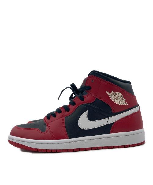 NIKE（ナイキ）NIKE (ナイキ) Air Jordan 1 Mid　エアジョーダンミッド　DQ8426-061 レッド×ブラック サイズ:26.5の古着・服飾アイテム