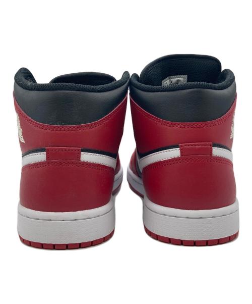 NIKE（ナイキ）NIKE (ナイキ) Air Jordan 1 Mid　エアジョーダンミッド　DQ8426-061 レッド×ブラック サイズ:26.5の古着・服飾アイテム