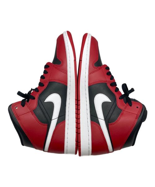 NIKE（ナイキ）NIKE (ナイキ) Air Jordan 1 Mid　エアジョーダンミッド　DQ8426-061 レッド×ブラック サイズ:26.5の古着・服飾アイテム