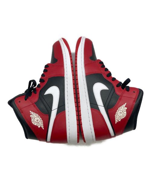 NIKE（ナイキ）NIKE (ナイキ) Air Jordan 1 Mid　エアジョーダンミッド　DQ8426-061 レッド×ブラック サイズ:26.5の古着・服飾アイテム