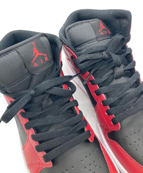 NIKE（ナイキ）NIKE (ナイキ) Air Jordan 1 Mid　エアジョーダンミッド　DQ8426-061 レッド×ブラック サイズ:26.5の古着・服飾アイテム