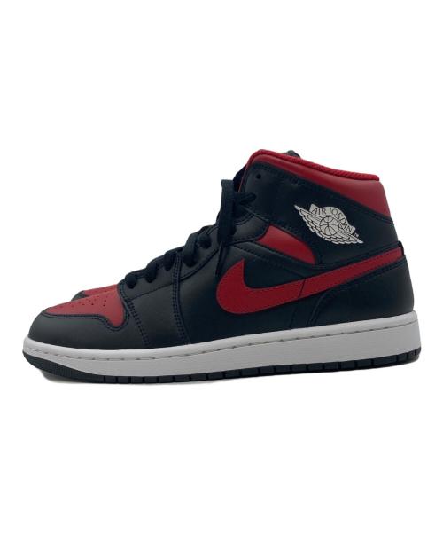 NIKE（ナイキ）NIKE (ナイキ) Air Jordan 1 Mid　エアジョーダンワンミッド　DQ8426-067 レッド×ブラック サイズ:26.5の古着・服飾アイテム