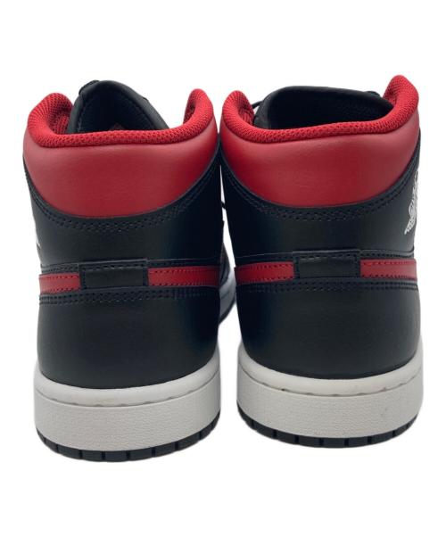 NIKE（ナイキ）NIKE (ナイキ) Air Jordan 1 Mid　エアジョーダンワンミッド　DQ8426-067 レッド×ブラック サイズ:26.5の古着・服飾アイテム
