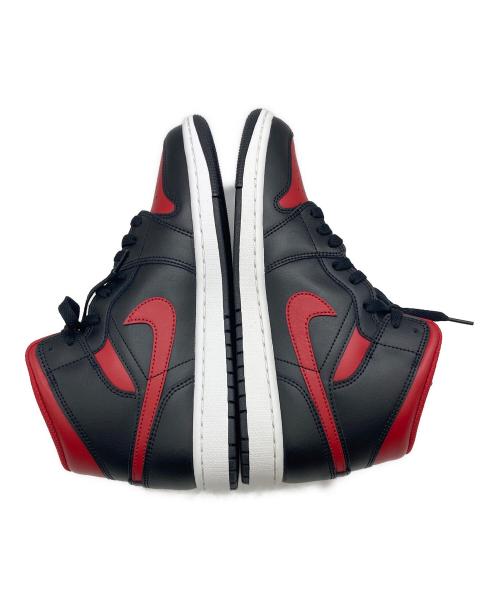NIKE（ナイキ）NIKE (ナイキ) Air Jordan 1 Mid　エアジョーダンワンミッド　DQ8426-067 レッド×ブラック サイズ:26.5の古着・服飾アイテム