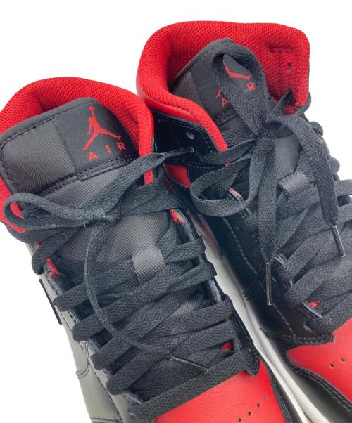 NIKE（ナイキ）NIKE (ナイキ) Air Jordan 1 Mid　エアジョーダンワンミッド　DQ8426-067 レッド×ブラック サイズ:26.5の古着・服飾アイテム