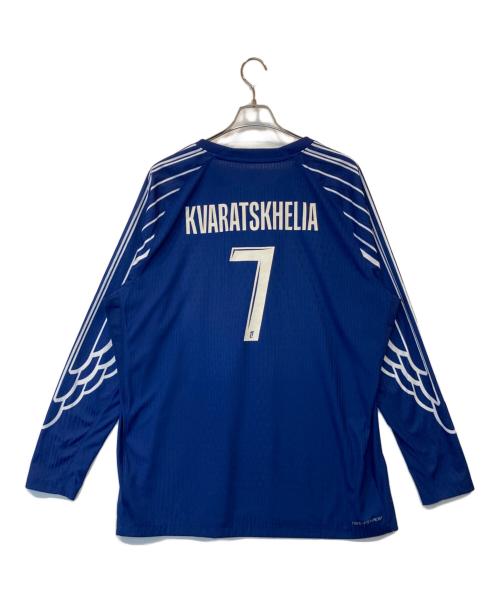 NIKE（ナイキ）NIKE (ナイキ) パリSG×ジョーダン 4th オーセンティック長袖ユニフォーム　HJ7322-493 ブルー サイズ:2XLの古着・服飾アイテム