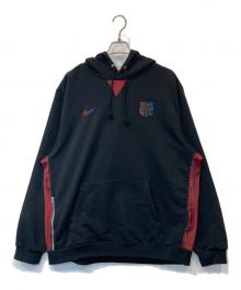NIKE（ナイキ）の古着「FCバルセロナ Dri-FIT スタンダード イシュー プルオーバーフーディー FQ3216-010」｜ブラック