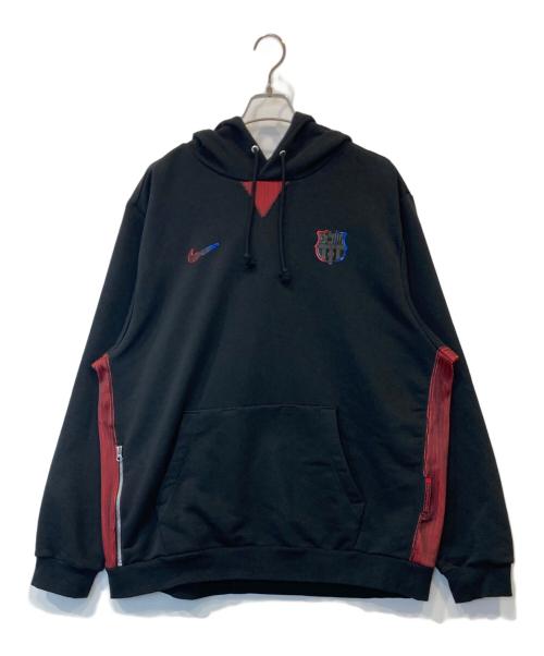 NIKE（ナイキ）NIKE (ナイキ) FCバルセロナ Dri-FIT スタンダード イシュー プルオーバーフーディー FQ3216-010 ブラック サイズ:XXLの古着・服飾アイテム