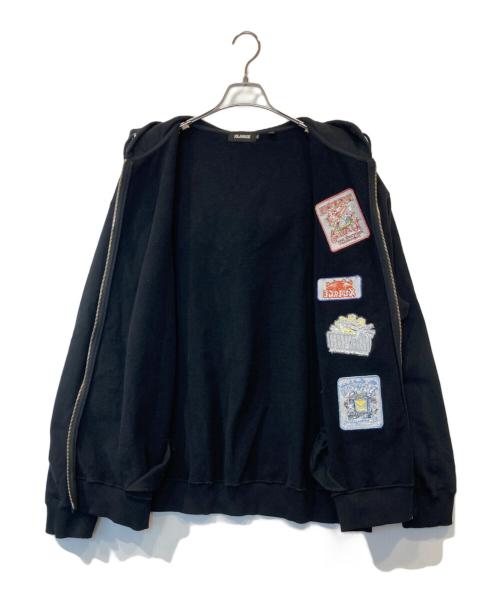 X-LARGE（エクストララージ）X-LARGE (エクストララージ) MULTI LOGO ZIP UP HOODED SWEATSHIRT マルチロゴジップアップフーデッドスウェットシャツ 101244012003 ブラック サイズ:XLの古着・服飾アイテム