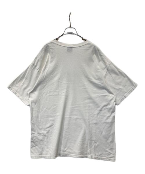 stussy（ステューシー）stussy (ステューシー) シャドーマンプリントTシャツ ホワイト サイズ:XLの古着・服飾アイテム