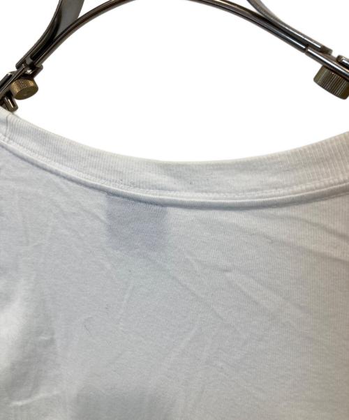 stussy（ステューシー）stussy (ステューシー) シャドーマンプリントTシャツ ホワイト サイズ:XLの古着・服飾アイテム