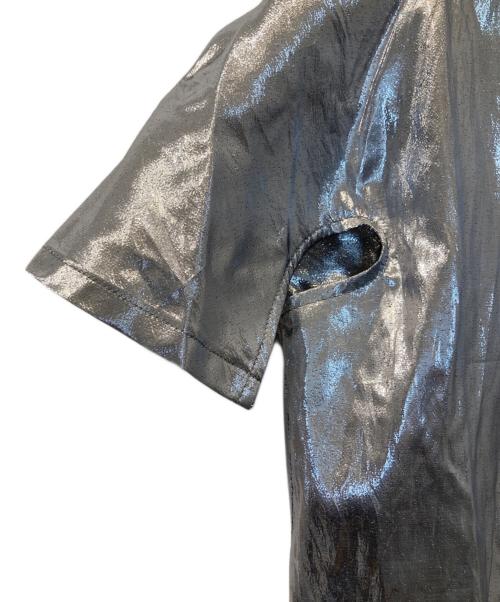 TOGA（トーガ）TOGA (トーガ) 光沢半袖シャツ　144211002 シルバー サイズ:1の古着・服飾アイテム