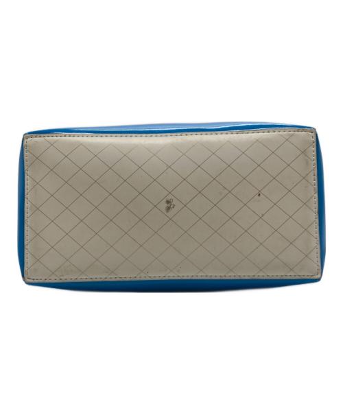 RURU MARY’S（ルル メリー）RURU MARY’S (ルル メリー) BEAMS COUTURE (ビームス クチュール) ハンドバッグ ブルーの古着・服飾アイテム