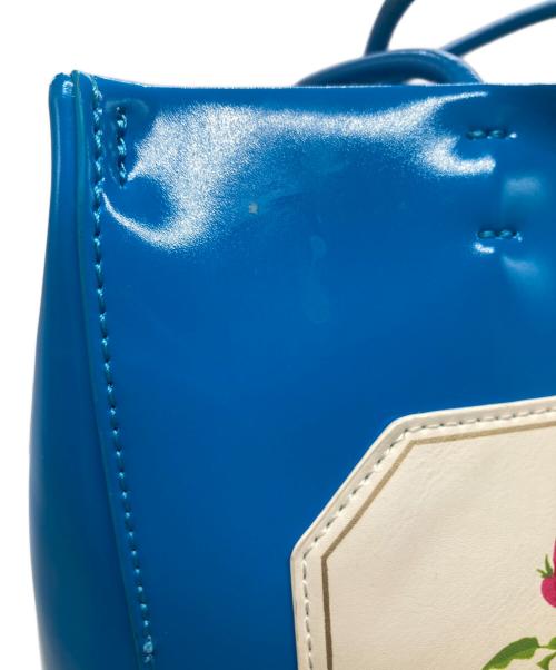 RURU MARY’S（ルル メリー）RURU MARY’S (ルル メリー) BEAMS COUTURE (ビームス クチュール) ハンドバッグ ブルーの古着・服飾アイテム