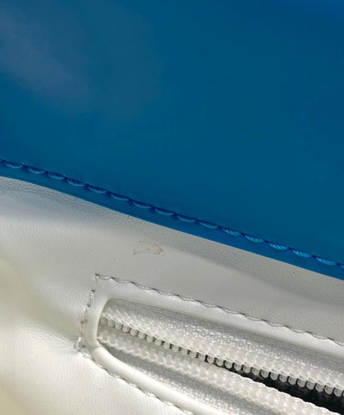 RURU MARY’S（ルル メリー）RURU MARY’S (ルル メリー) BEAMS COUTURE (ビームス クチュール) ハンドバッグ ブルーの古着・服飾アイテム