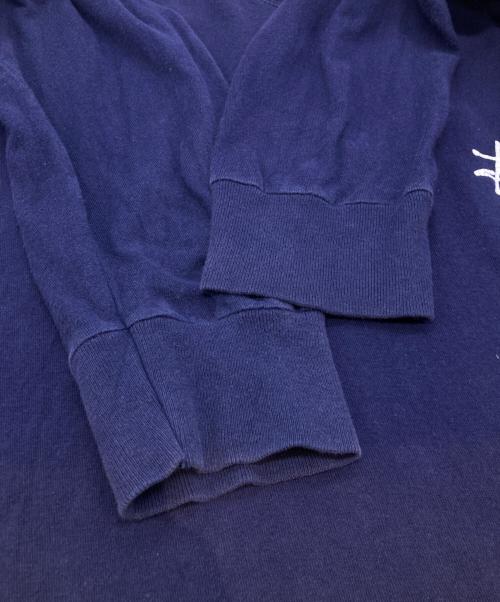 stussy（ステューシー）stussy (ステューシー) プリントカットソー パープル サイズ:Lの古着・服飾アイテム