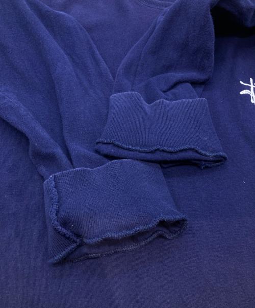 stussy（ステューシー）stussy (ステューシー) プリントカットソー パープル サイズ:Lの古着・服飾アイテム