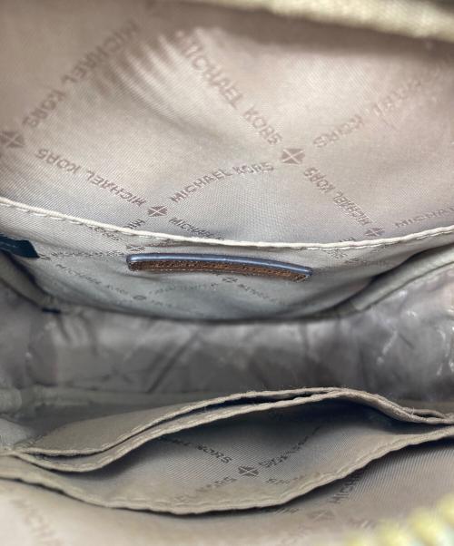 MICHAEL KORS（マイケル・コース）MICHAEL KORS (マイケル・コース) ショルダーバッグ 35F1GTVC2B ホワイトの古着・服飾アイテム