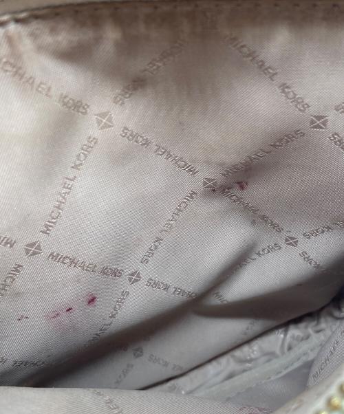 MICHAEL KORS（マイケル・コース）MICHAEL KORS (マイケル・コース) ショルダーバッグ 35F1GTVC2B ホワイトの古着・服飾アイテム