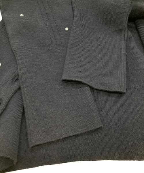 Snidel（スナイデル）Snidel (スナイデル) ハートニットカーディガン SWNT251186 ネイビー サイズ:FREEの古着・服飾アイテム