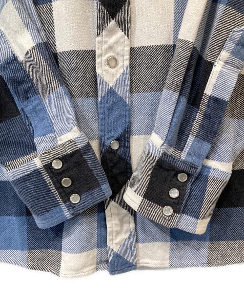 big mac（ビッグマック）BIG MAC (ビッグマック) ウエスタンシャツ ブルー サイズ:XLの古着・服飾アイテム
