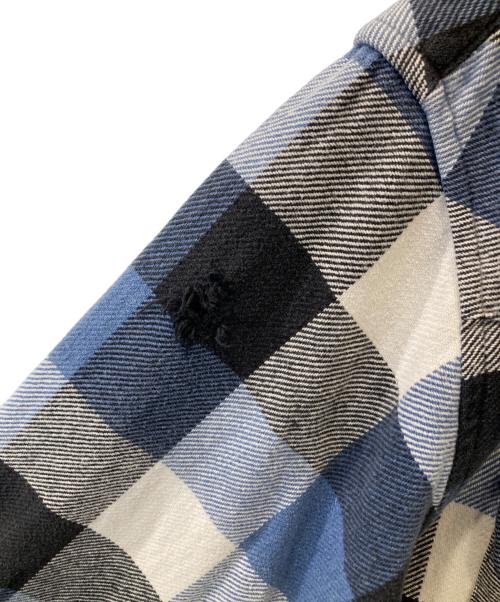 big mac（ビッグマック）BIG MAC (ビッグマック) ウエスタンシャツ ブルー サイズ:XLの古着・服飾アイテム