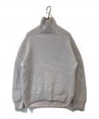 DRAWERドゥロワー）の古着「カシミヤ混ウールニット 6513-199-1051」｜ライトピンク