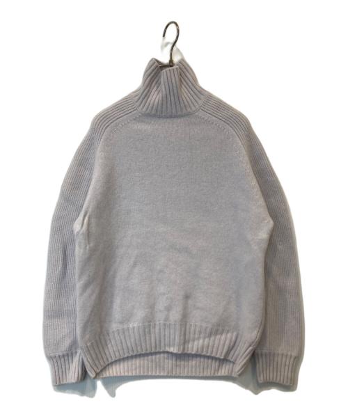 DRAWER（ドゥロワー）Drawer (ドゥロワー) カシミヤ混ウールニット 6513-199-1051 ライトピンク サイズ:FREEの古着・服飾アイテム