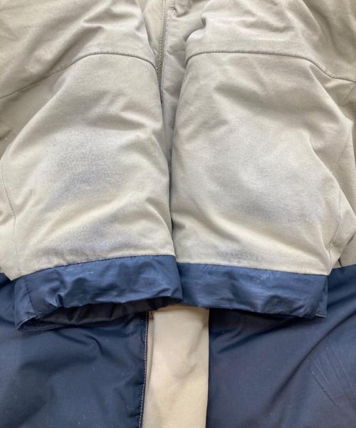FIRST DOWN（ファーストダウン）FIRST DOWN (ファーストダウン) ダウンジャケット　203-1502 ブラック×カーキ サイズ:Mの古着・服飾アイテム
