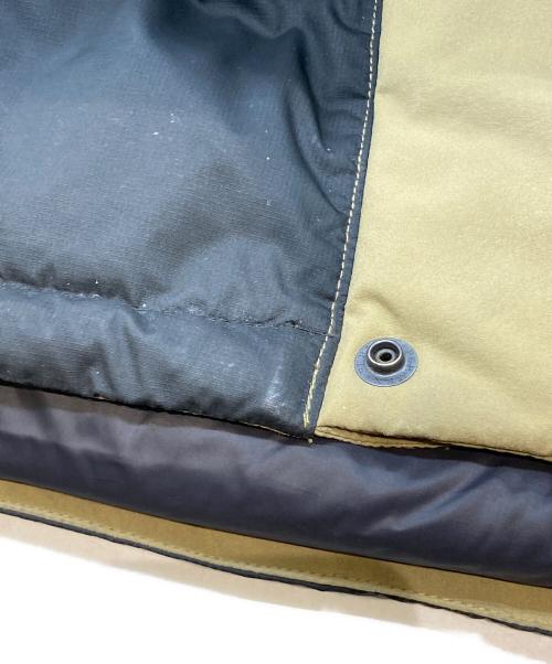 FIRST DOWN（ファーストダウン）FIRST DOWN (ファーストダウン) ダウンジャケット　203-1502 ブラック×カーキ サイズ:Mの古着・服飾アイテム