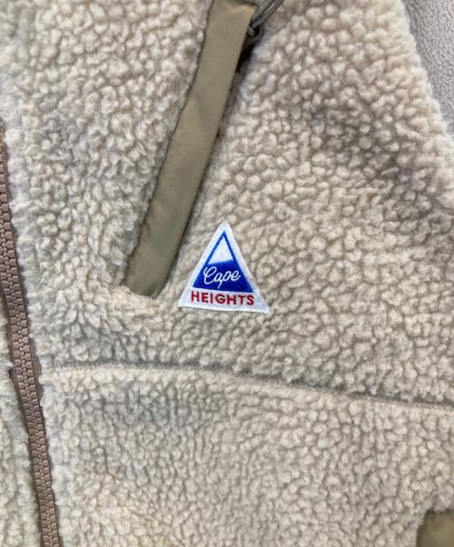 Cape HEIGHTS（ケープハイツ）CAPE HEIGHTS (ケープハイツ) ブレイクハート フリース ボアジャケット ベージュ サイズ:Sの古着・服飾アイテム