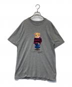 POLO RALPH LAURENポロ・ラルフローレン）の古着「ポロベアTシャツ」｜グレー