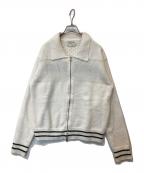 Matin Kimマーティン・キム）の古着「ジップカーディガン」｜ホワイト