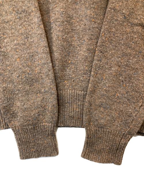 MARITHE+FRANCOIS GIRBAUD（マリテフランソワジルボー）MARITHE+FRANCOIS GIRBAUD (マリテフランソワジルボー) ロゴニット ブラウン サイズ:Mの古着・服飾アイテム