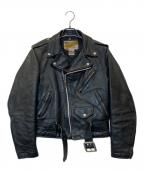 Schottショット）の古着「ダブルライダースジャケット 2504」｜ブラック