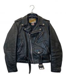 Schott（ショット）の古着「ダブルライダースジャケット 2504」｜ブラック