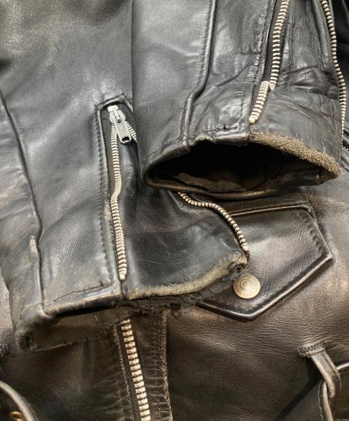 Schott（ショット）Schott (ショット) ダブルライダースジャケット 2504 ブラック サイズ:36の古着・服飾アイテム